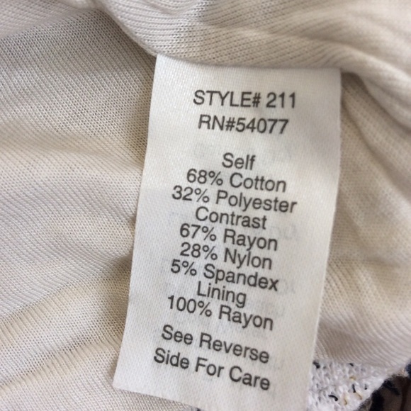 NWT! CAbi mixed media jacket in gunmetal - Picture 8 of 8